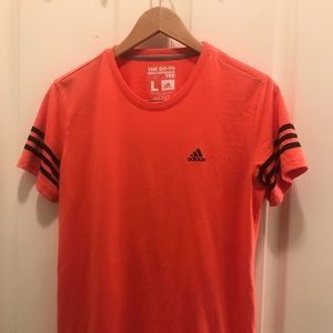 Adidas orange tee